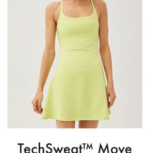 Outdoor Voices Light Green Strappy dress